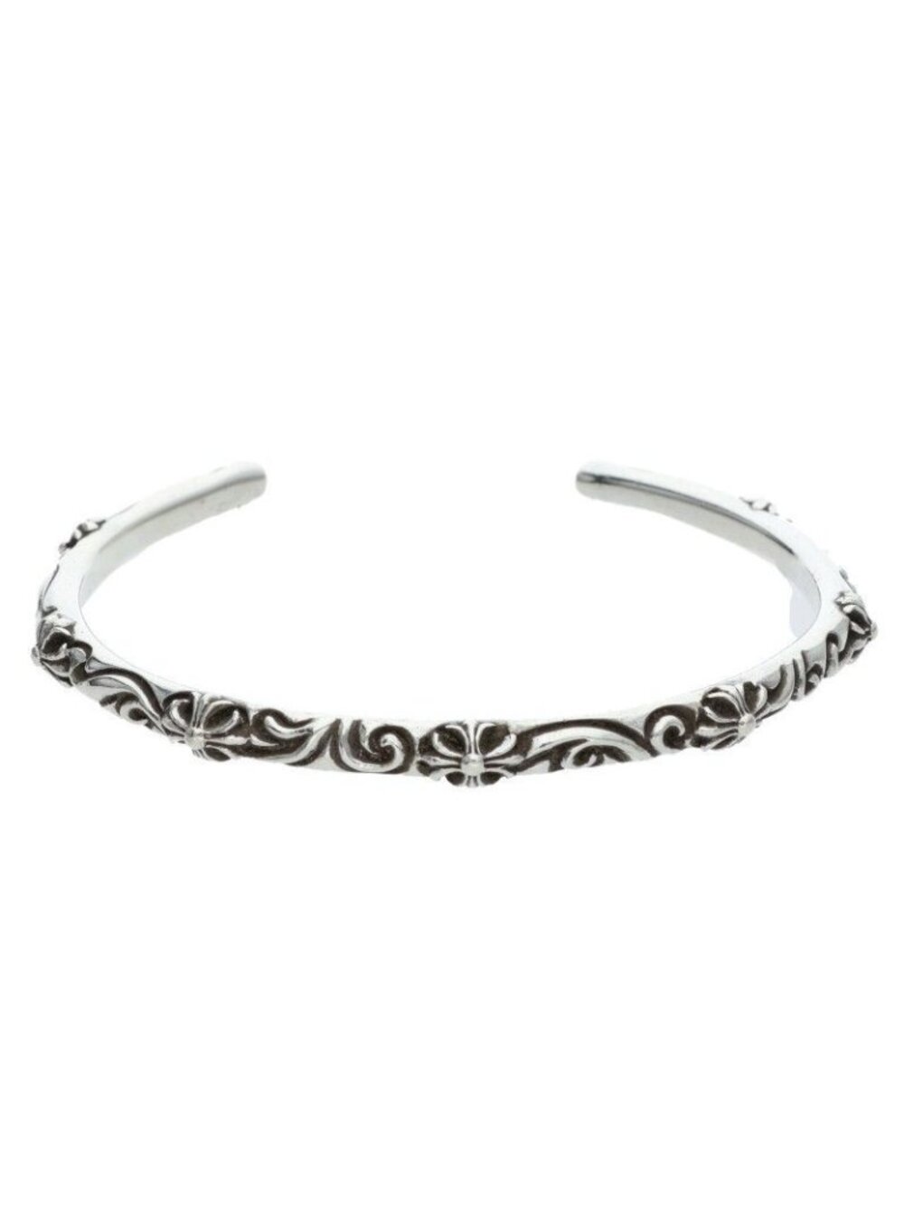 Chrome Hearts Bangle Sbt Band Silver Bracelet